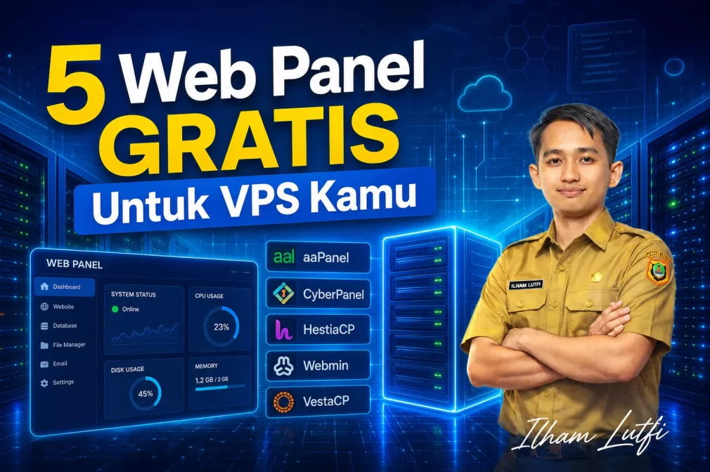 Rekomendasi 5 Web Panel GRATIS Untuk VPS Kamu