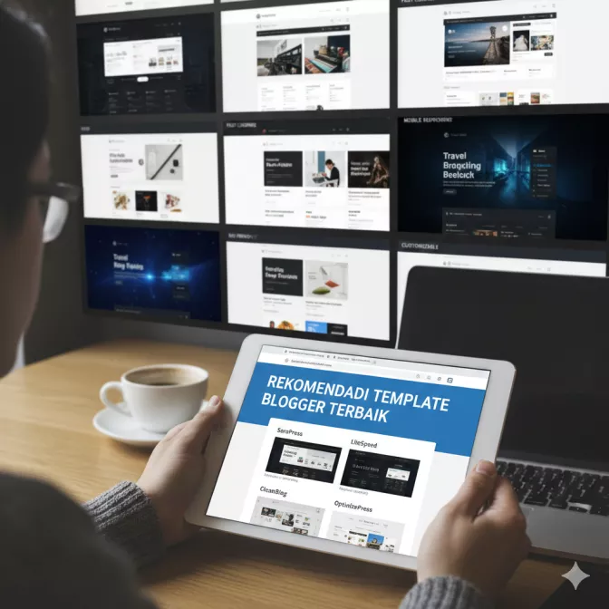 Rekomendasi Template Blogger Terbaik untuk Artikel, Produk, dan Video YouTube