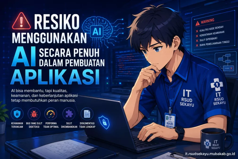 Resiko Menggunakan AI dalam Pembuatan Aplikasi: Cepat Bukan Berarti Selalu Tepat
